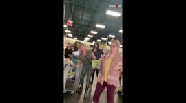 A Group Of 20 Invades Temecula Sprouts While Maskless