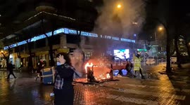Albania: Clashes during protest over fatal police shooting.