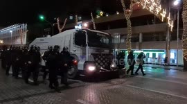 Albania: Clashes during protest over fatal police shooting.