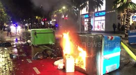 Albanian protesters take to streets of capital in anger at police brutality