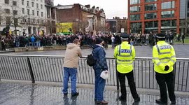 North United Protest Manchetser