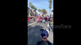US: Pro-Trump Rally In Huntington Beach, California 2