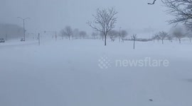 US: Winter Storm Brings Heavy Snow To Parts Of Wisconsin