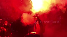 Thousands join pro-choice protest in Poland on anniversary of communist-era crackdown