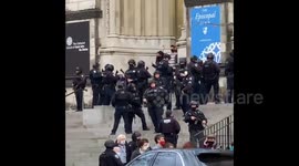 Gunman fatally shot by police at cathedral Christmas concert in New York