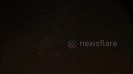 Last nights Geminids meteor across the sky