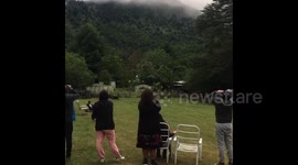 People In South America Enjoy Watching 2020 Total Solar Eclipse