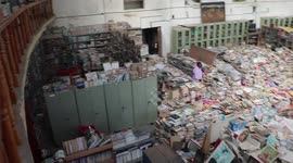 This man's huge collection of books and other artefacts will blow you away