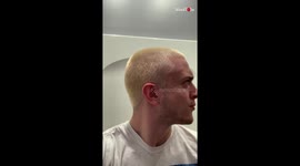 Artist Dyed His Hair Like A Fish Bowl