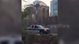 Holiday Inn demolished in Arlington, Virginia