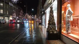 Christmas Lights In The Kings Road