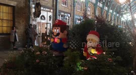 Lego Velociraptor And Christmas Figures