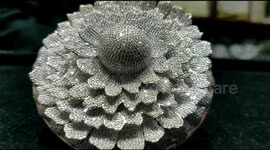 Indian jeweller sets world record with eye-watering 12,638-diamond ring