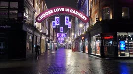 Tier 3 London: West End is empty just days before Christmas