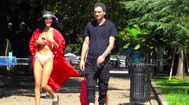 'Blindman' prank leaves unsuspecting Georgian public shocked