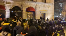 Proud Boys, Antifa face off at police lines during DC protest