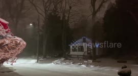 US: Winter Storm Gail Moves Into Northeast With Heavy Snow 11