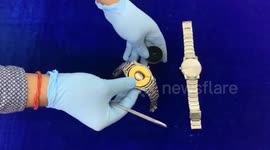 Customs officials seize Gold, Iphones, Supplements, Cigarettes and foreign currency worth USD 328250 in India