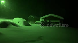 US: States Blanketed In Deep Snow As Massive Winter Storm Creeps Across The Northeast 5