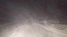 US: Whiteout Blizzard Conditions As Winter Storm Pummels Northeast