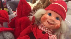 Vintage Christmas Decoration in Sweden's Stores