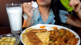 Indian Food Cooking And Eating ASMR Video