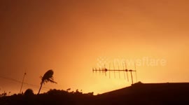 Cylone Yasa produces eerie orange-tinged sky after pummeling Fiji