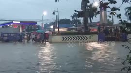 Tropical Depression Vicky brings heavy rain and flooding to southern Philippines