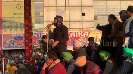Babbu Maan reaches Singhu Border to support farmers