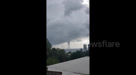 Trinidad And Tobago: Huge Waterspout Spotted Off Port Of Spain 2