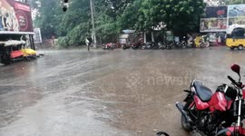 Rainy season in ongole