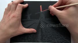 Scratch Painting ASMR