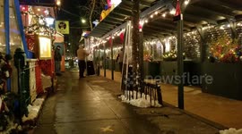 NYC Restaurant owners struggle to keep there down open due to covid 19 regulation and the weather