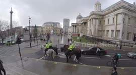 2020-12-19 London Lockdown protest Four Horsemen of the Pox