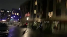 US: Several Demonstrators Arrested At Protest Outside ICE Facility In Portland, OR