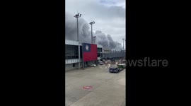Taiwan: Fire Erupts At Factory Near Taiwan Taoyuan International Airport