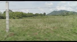 Side View rural travel