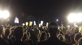 Beirut Explosion - Victims families organize a protest