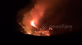 Kilauea volcano erupts in Hawaii, US