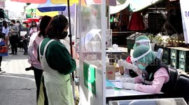Strict checks in place at markets as Thailand records sharp rise in COVID cases