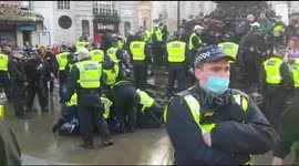Antilockdown protest london