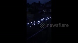 UK: Stuck Lorry Drivers Honk Their Horns To Protest After French Borders Closed