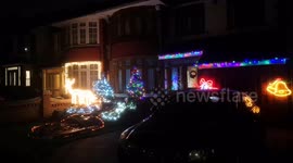 Amazing front Garden Christmas Display