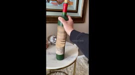 Wine bottle stretched beyond your imagination