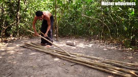 Build Amazing mud Villa house For Newborn Rabbits
