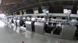 As COVID cases surge, you've never seen Bangkok airport as deserted as this