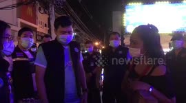 Thai police check strip clubs after Covid-19 explosion