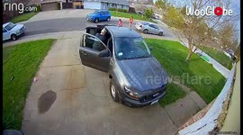 A funny car crash