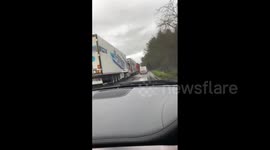 UK: Traffic Gridlock In Dover Continues, Drivers Required To Take COVID-19 Testing In Manston