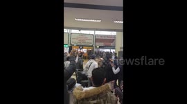 UK travel ban: Angry plane passengers yell after 12-hour wait at Punjab airport